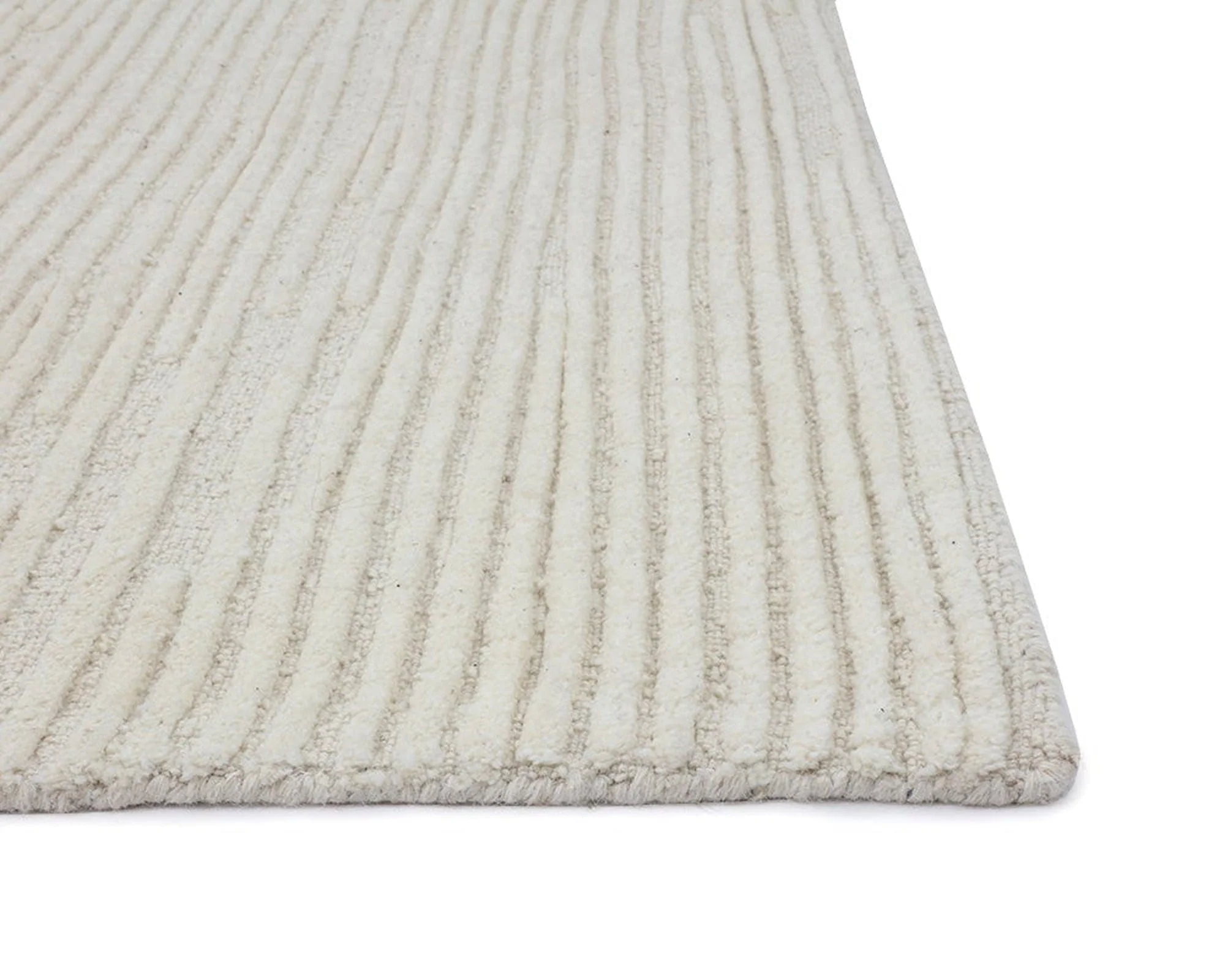 Sunpan Deva Hand-Woven Ivory Rug - Image 4