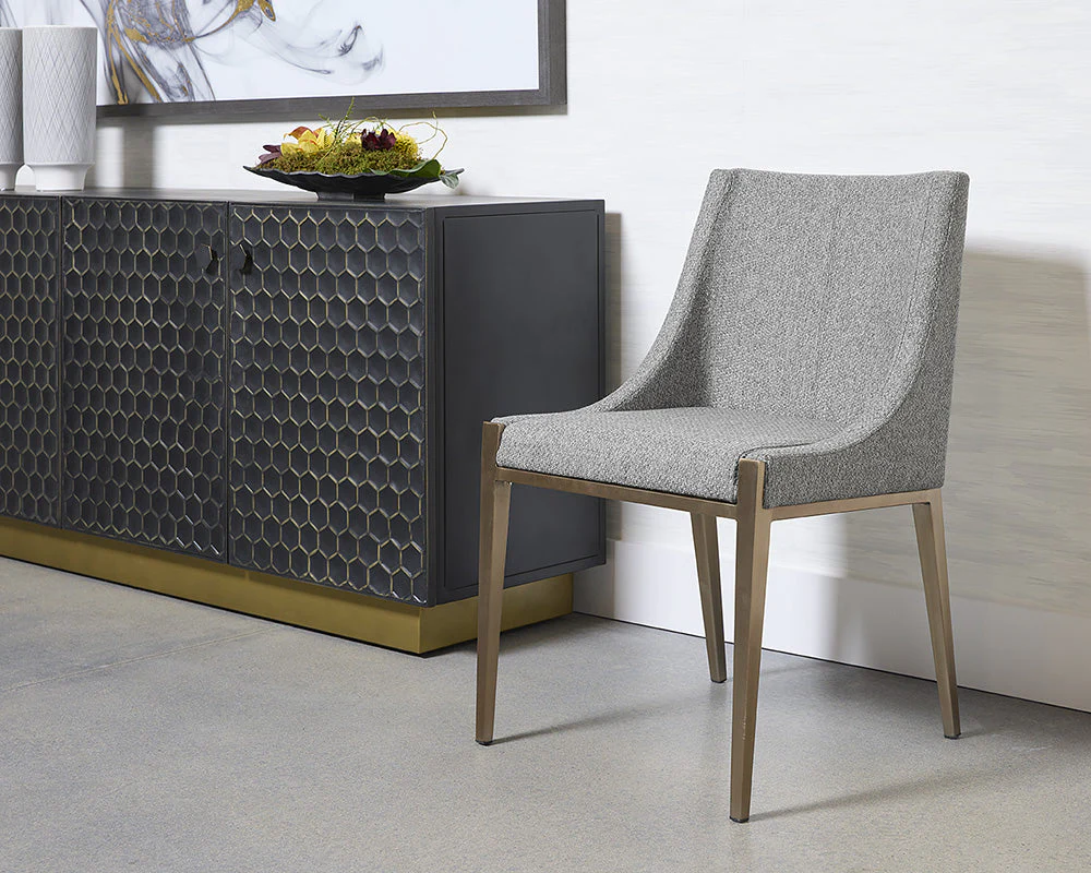 Sunpan Dionne Dining Chair - Monument Pebble - Image 2
