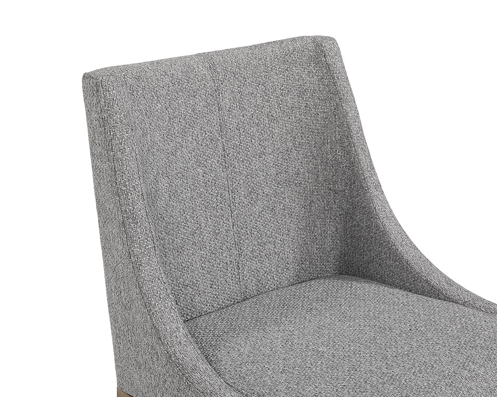 Sunpan Dionne Dining Chair - Monument Pebble - Image 6