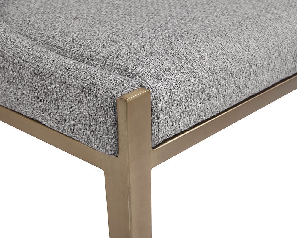 Sunpan Dionne Dining Chair - Monument Pebble - Image 8