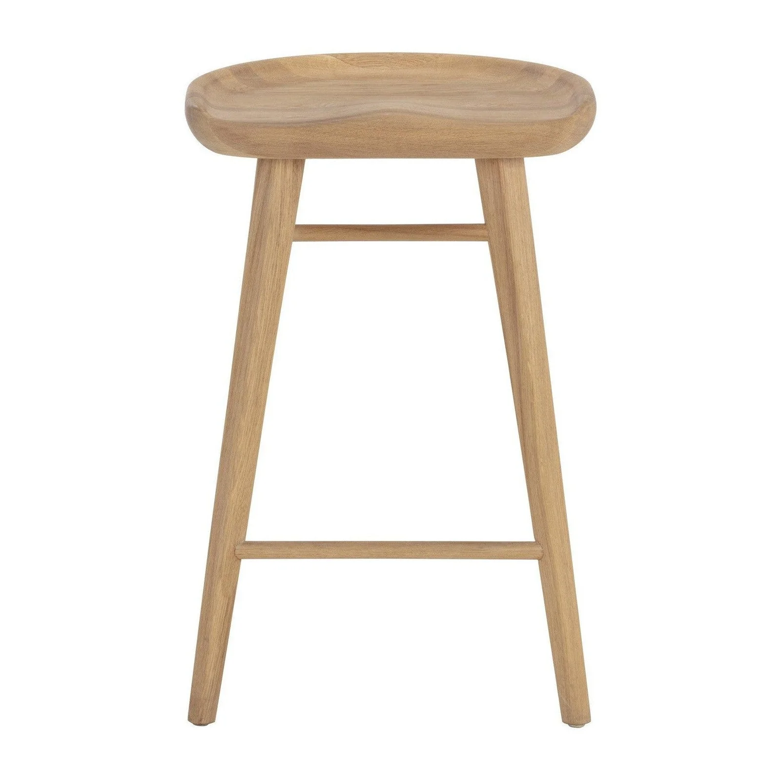 Sunpan Dominic Counter Stool - Light Oak - Image 2