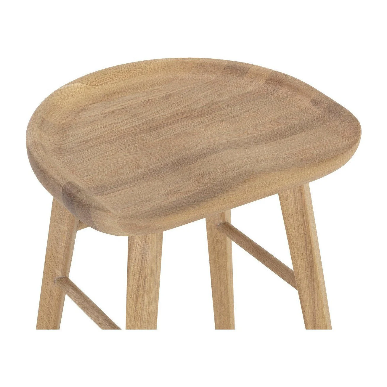 Sunpan Dominic Counter Stool - Light Oak - Image 4
