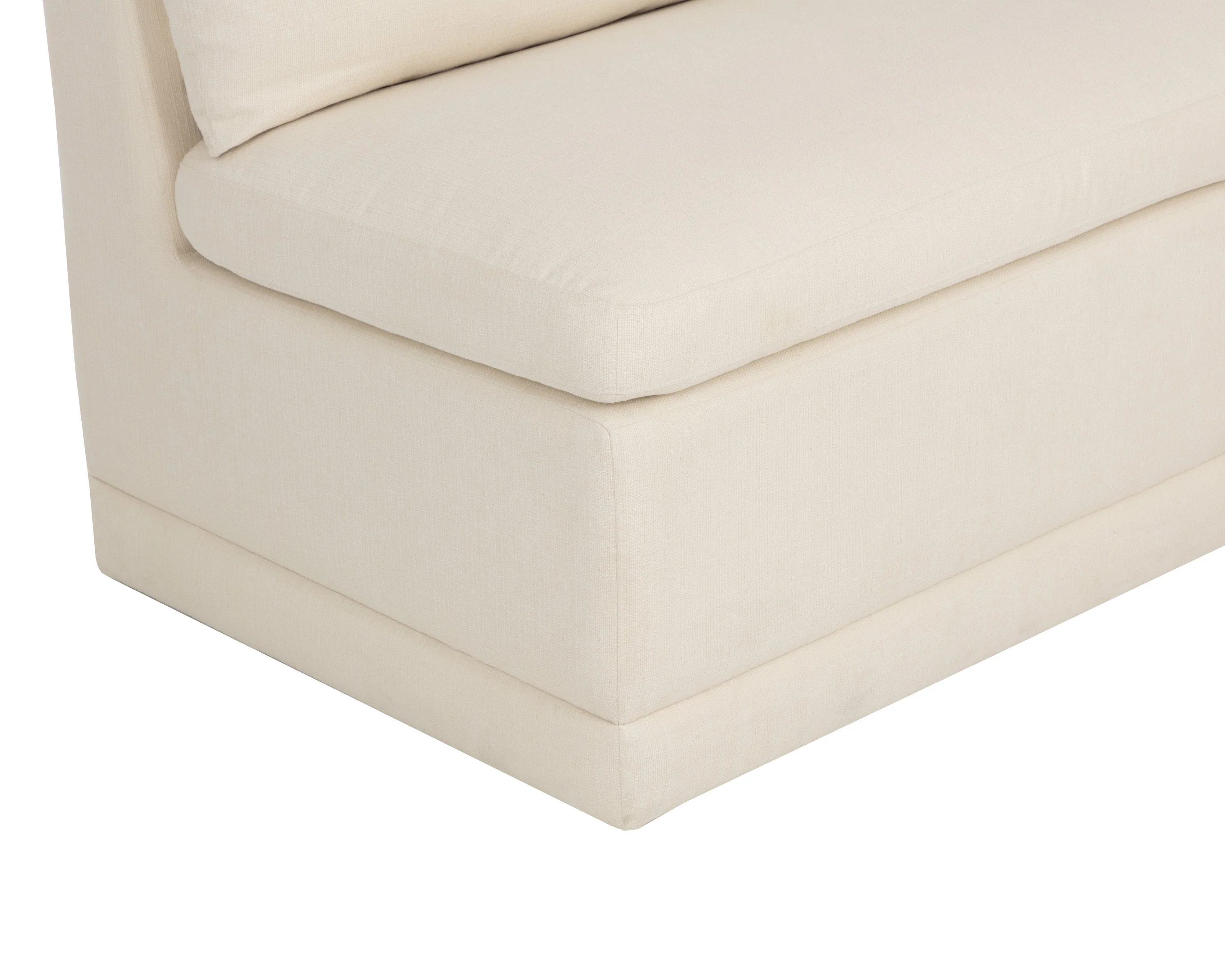Sunpan Donatella Banquette - Zenith Alabaster - Image 4