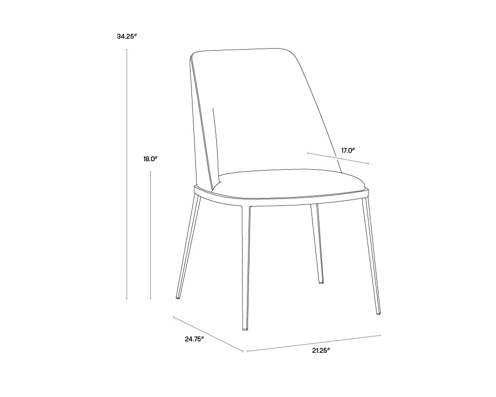 Sunpan Dover Dining Chair - Set of 2 - Image 16