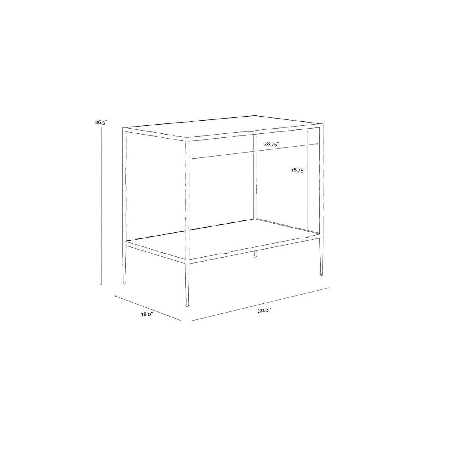 Sunpan Emine Nightstand - Image 7
