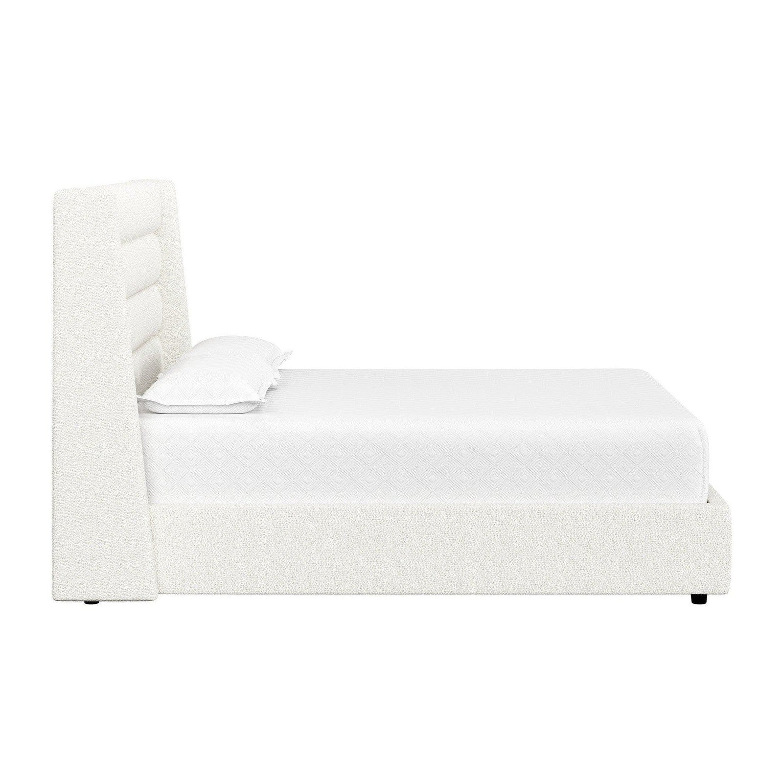 Sunpan Emmit Bed - King - Merino Pearl - Image 4