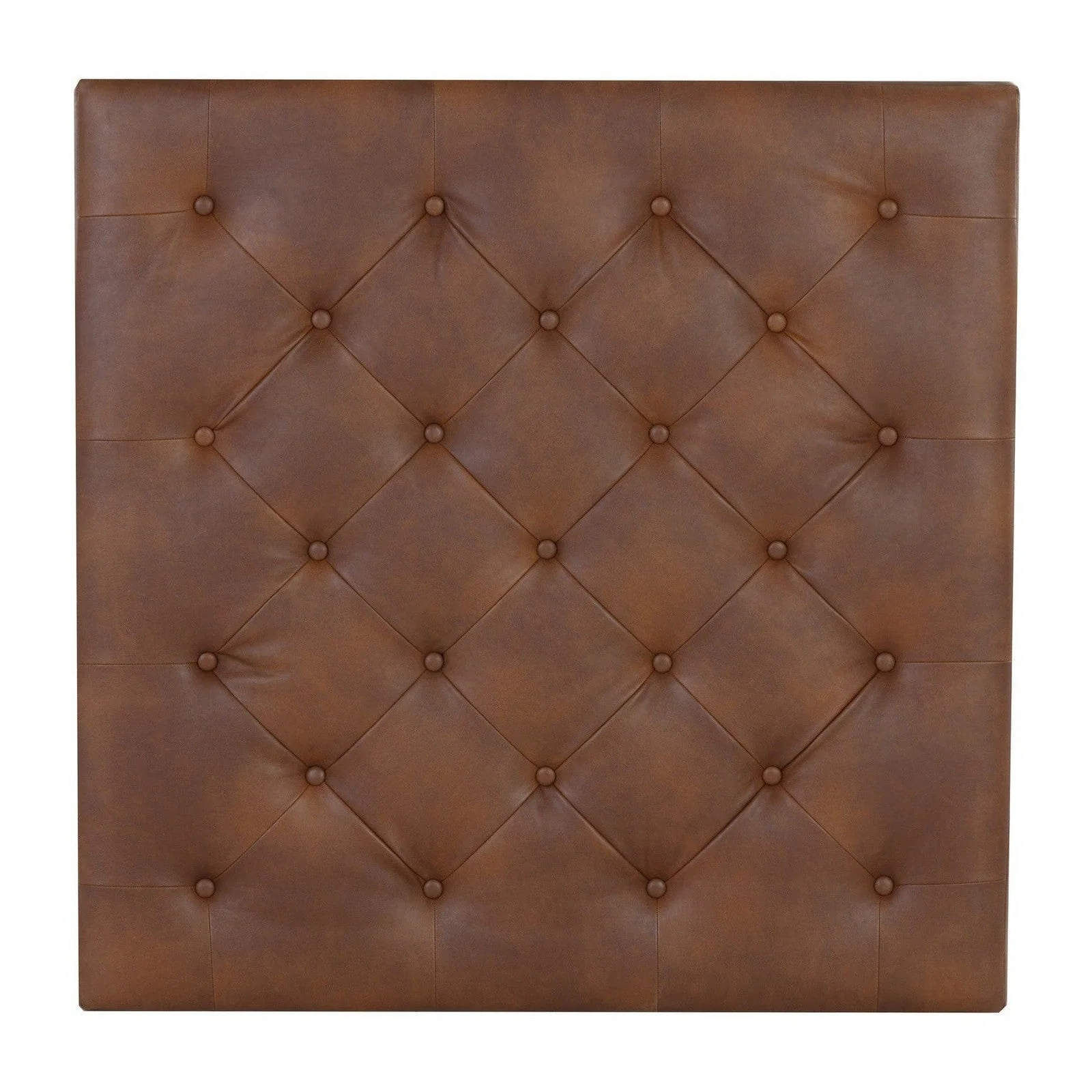 Sunpan Endall Ottoman - Black - Bravo Cognac Clearance - Image 5