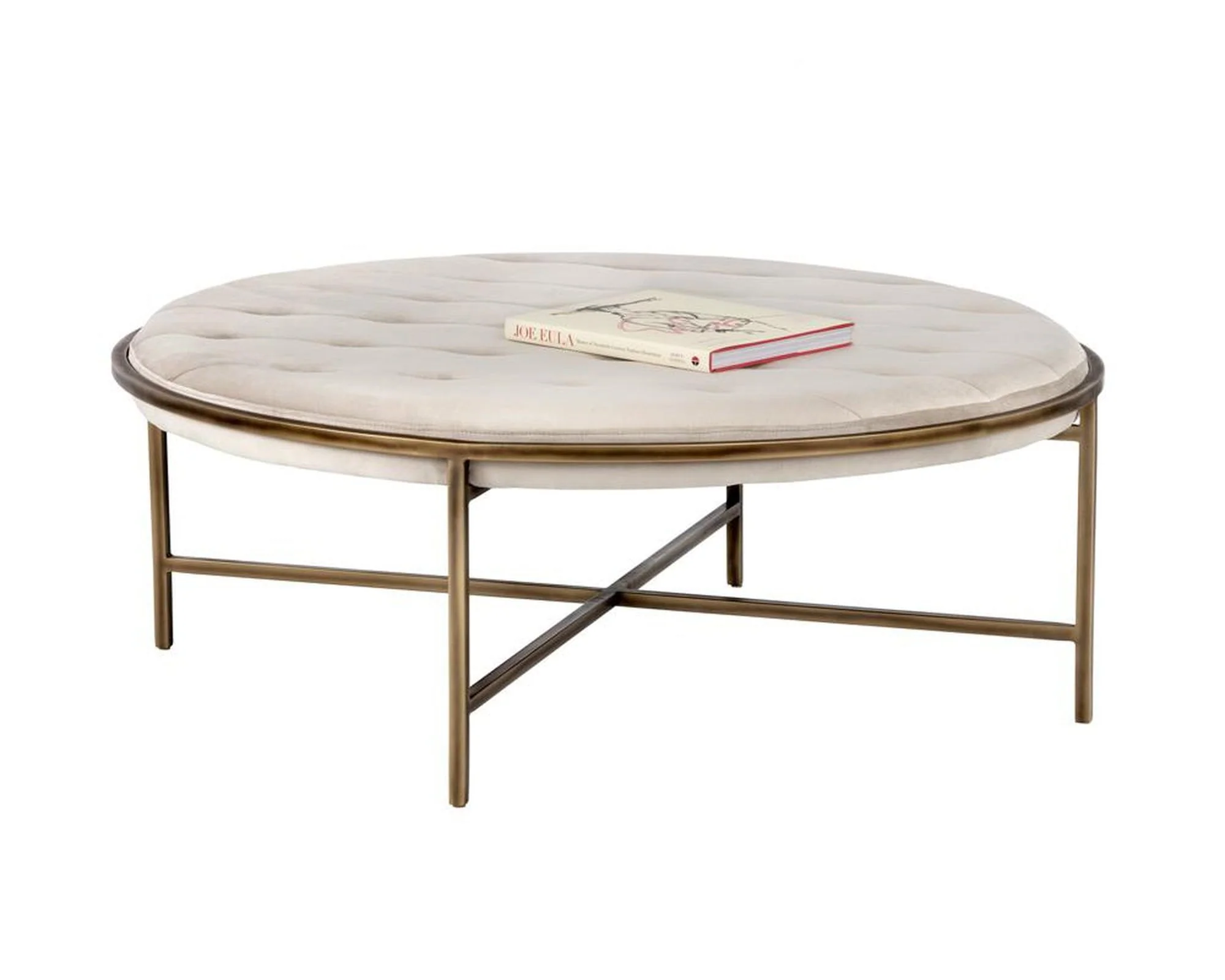 Sunpan Ethel Ottoman - Image 5