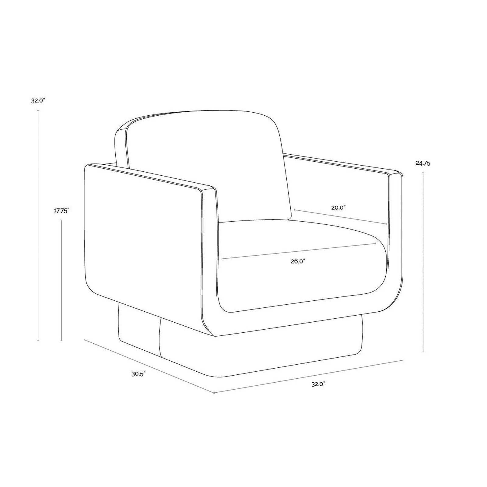 Sunpan Everton Armchair - Image 25
