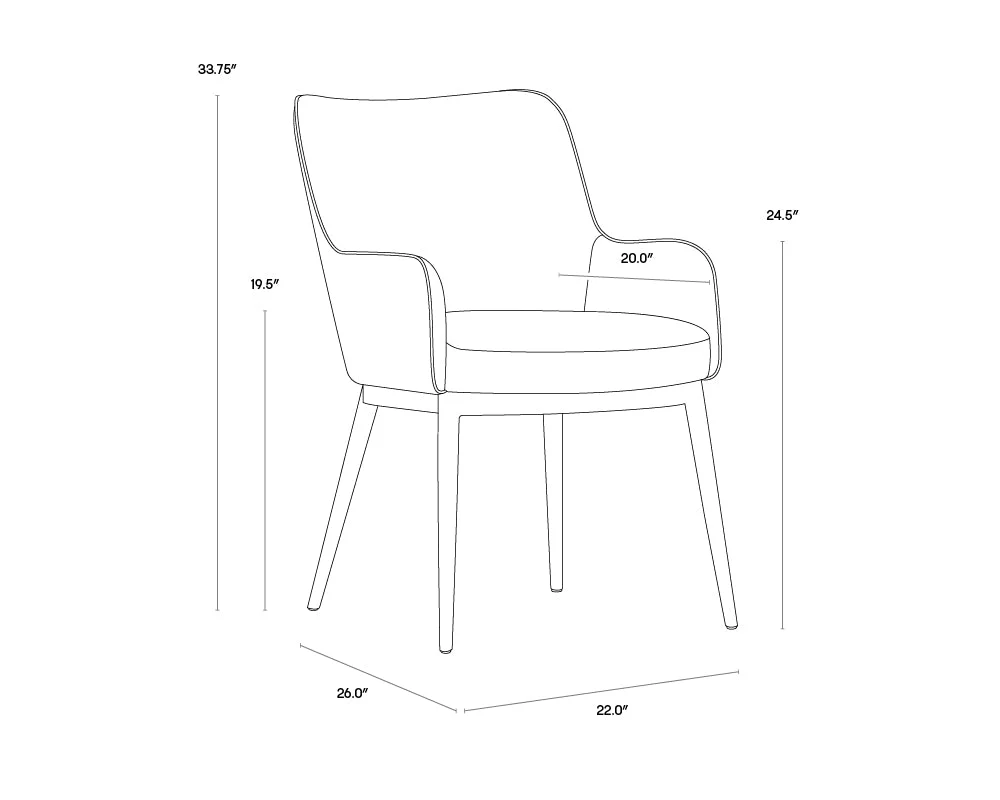 Sunpan Franklin Dining Chair - Image 25