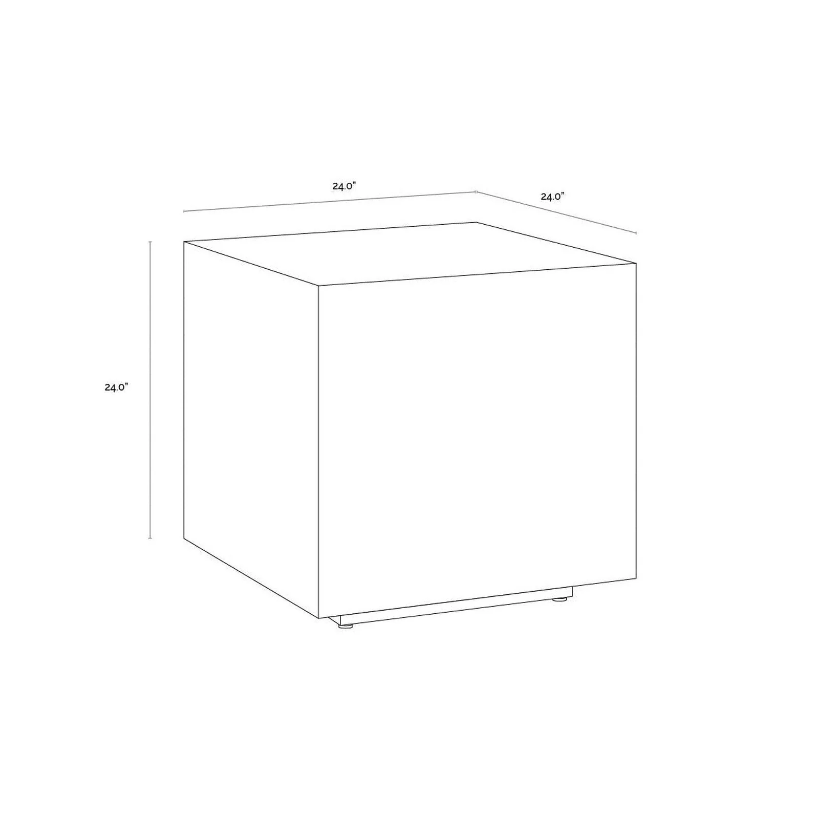 Sunpan Frezco Side Table Clearance - Image 6