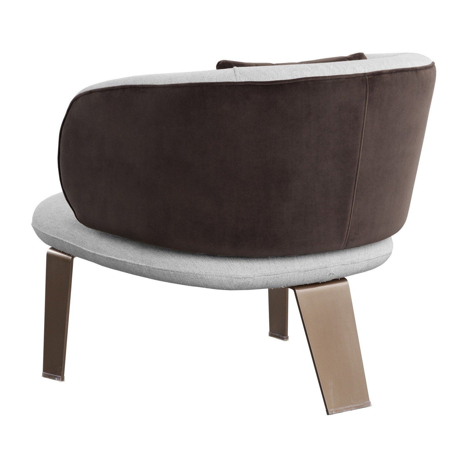 Sunpan Garry Lounge Chair - San Remo Winter Cloud / Meg Ash Clearance - Image 3
