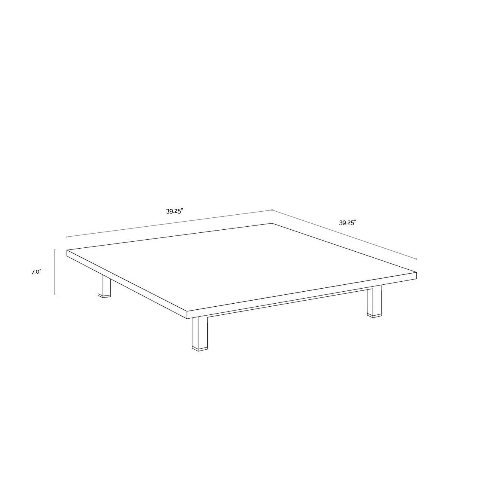 Sunpan Geneve Coffee Table - Image 9