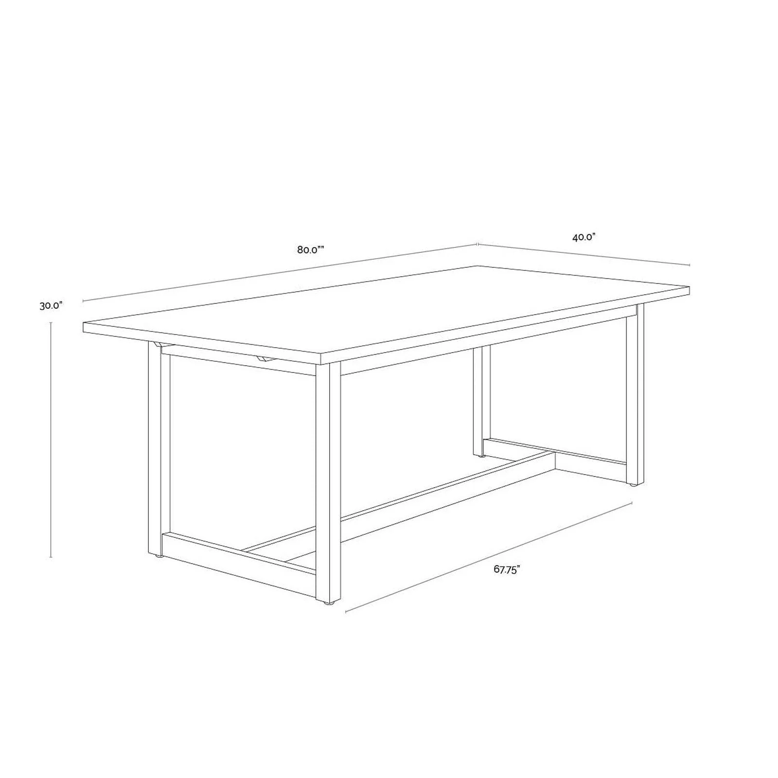 Sunpan Geneve Extension Dining Table - Image 12
