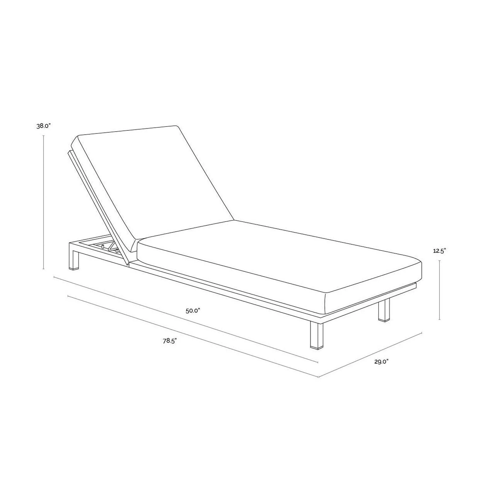 Sunpan Geneve Lounger - Image 7