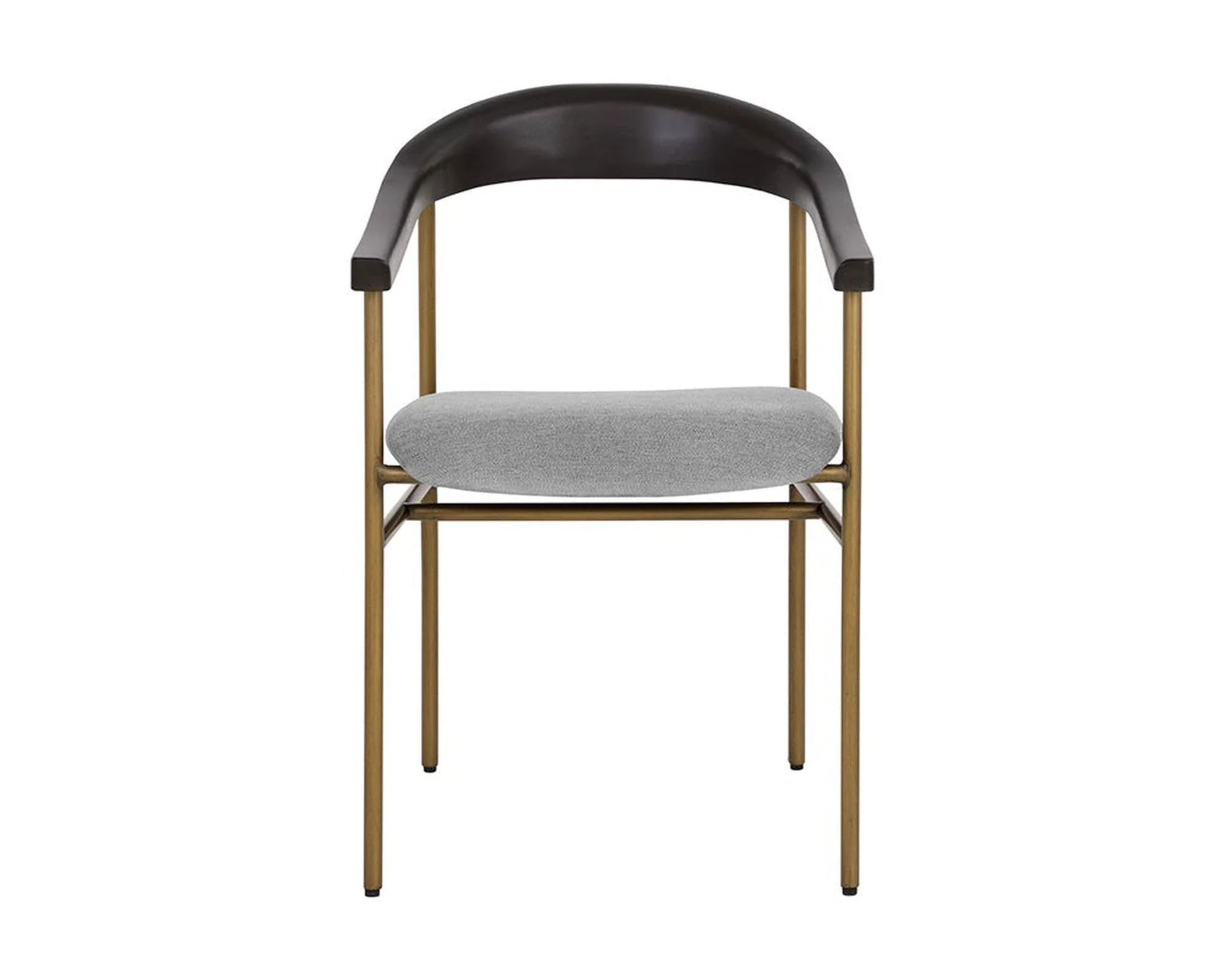 Sunpan Giorgio Dining Armchair - Polo Club Stone Clearance - Image 2