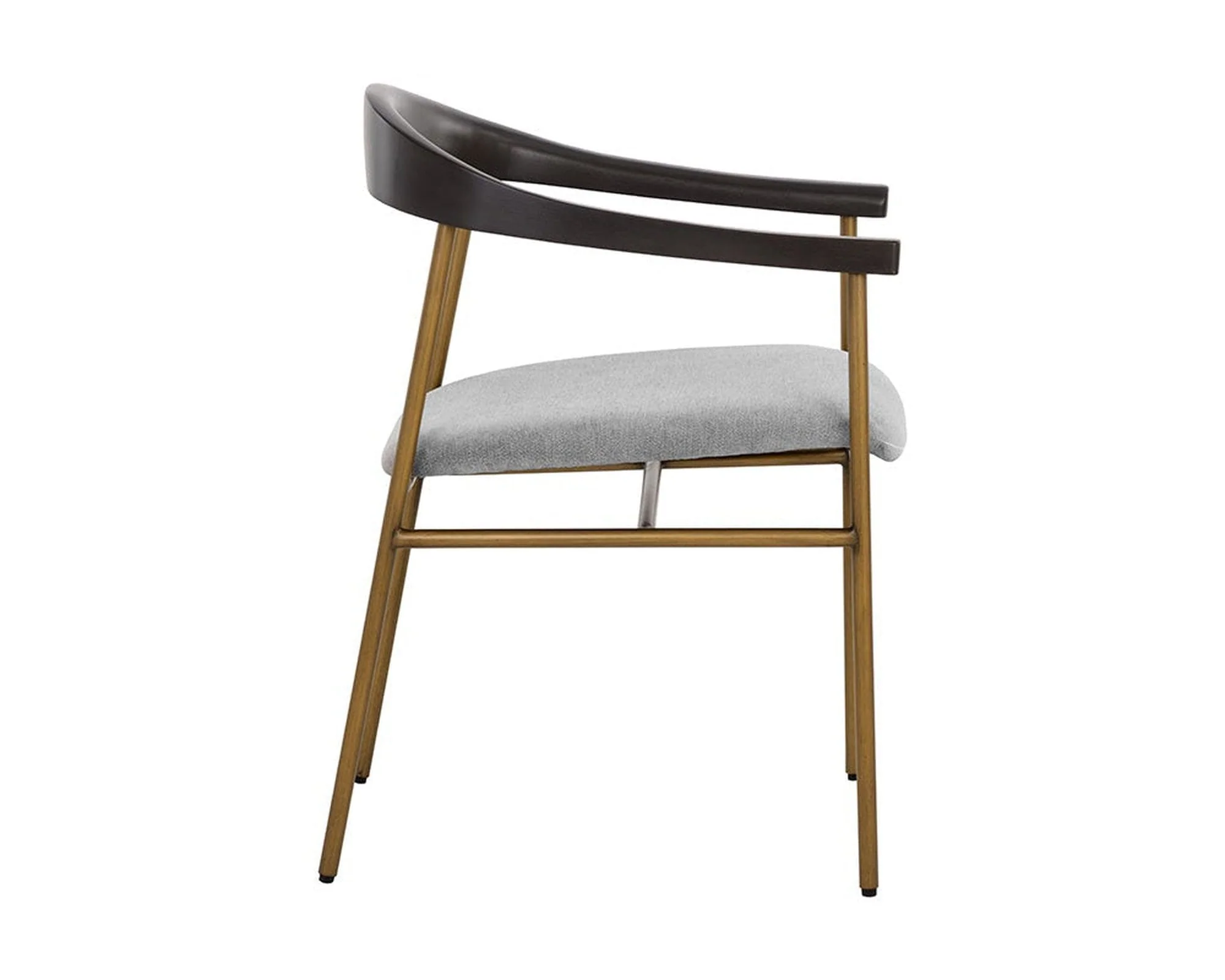 Sunpan Giorgio Dining Armchair - Polo Club Stone Clearance - Image 3