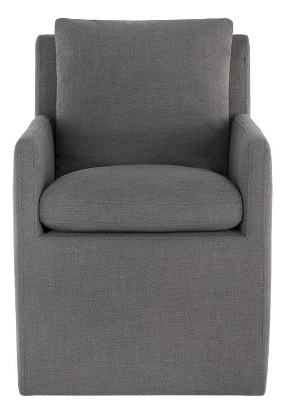 Sunpan Glenrose Wheeled Dining Armchair - Image 10