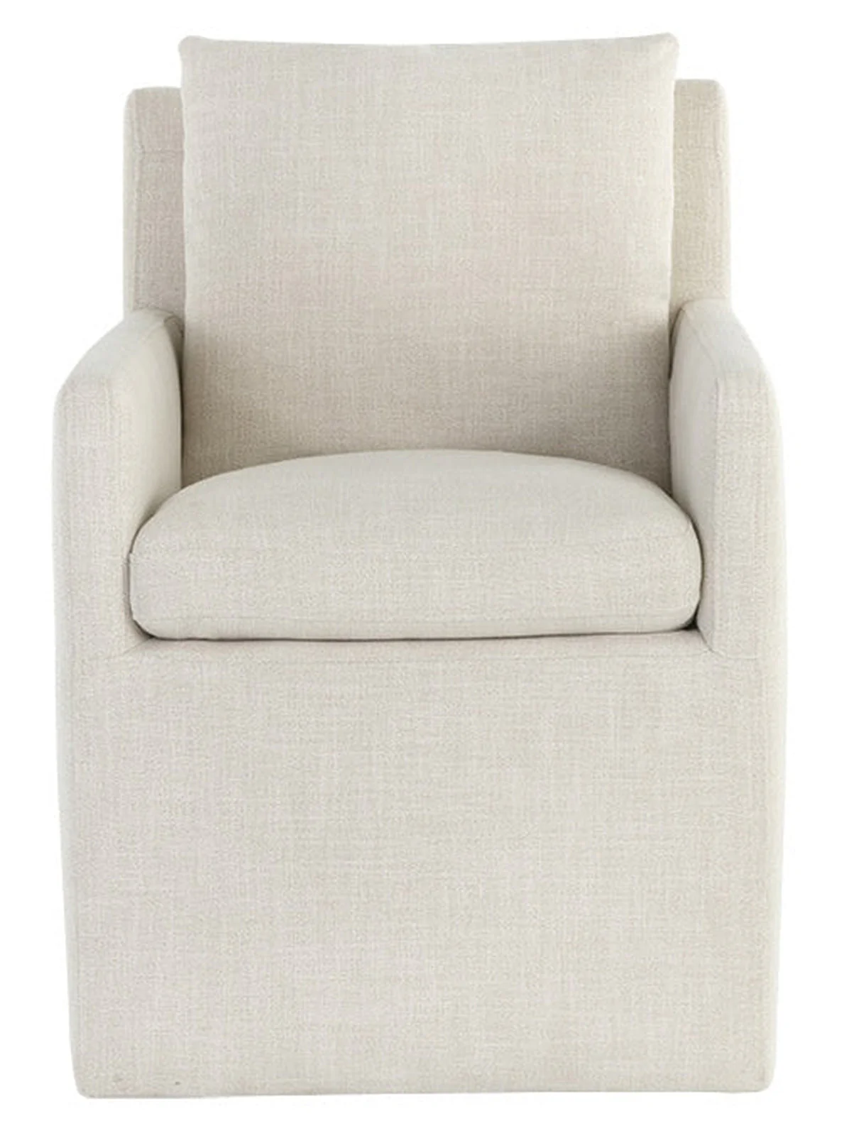 Sunpan Glenrose Wheeled Dining Armchair - Image 2