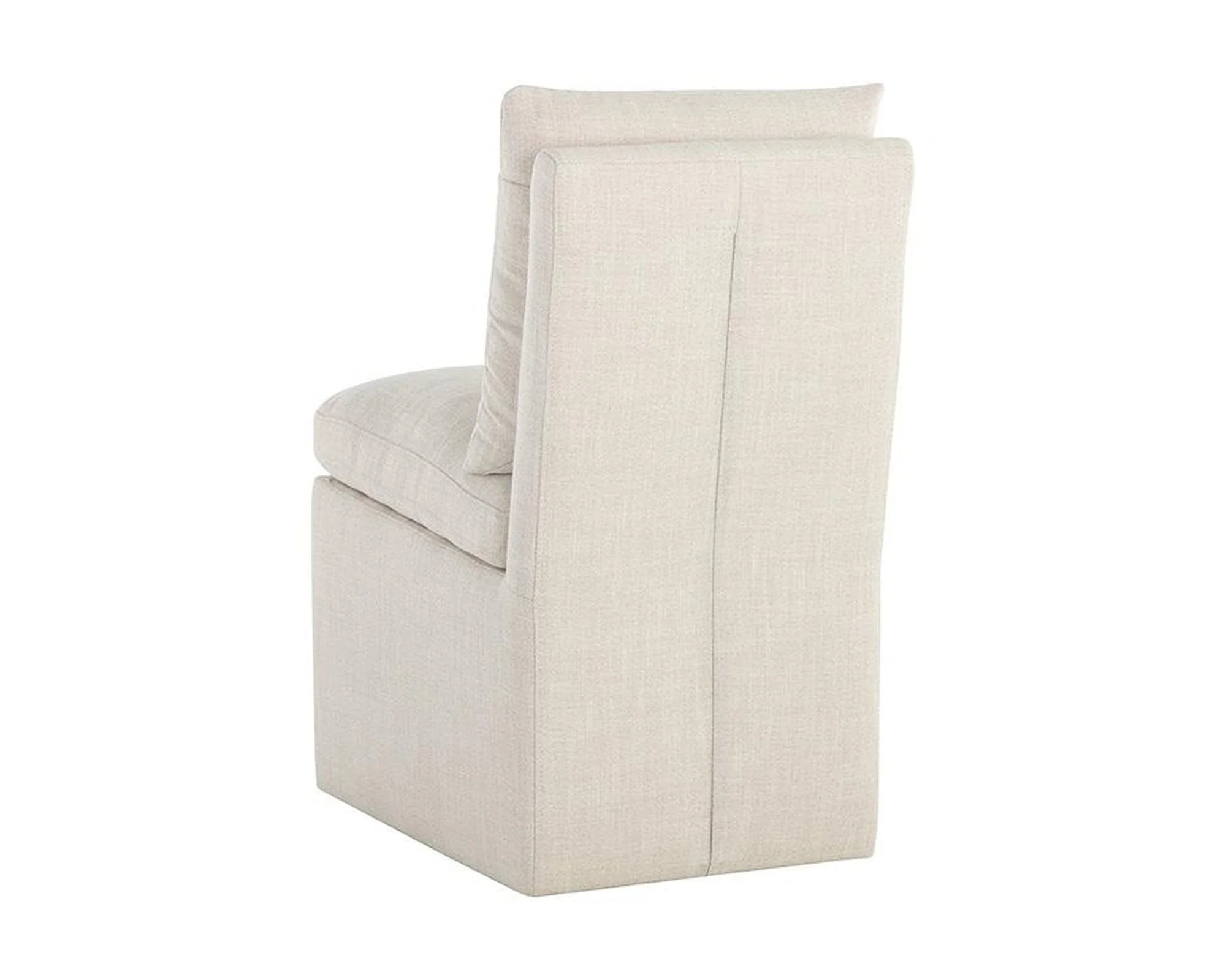 Sunpan Glenrose Wheeled Dining Chair - Image 3
