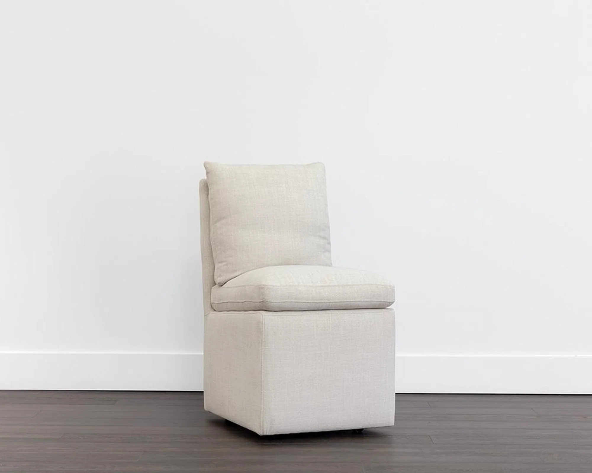 Sunpan Glenrose Wheeled Dining Chair - Image 7