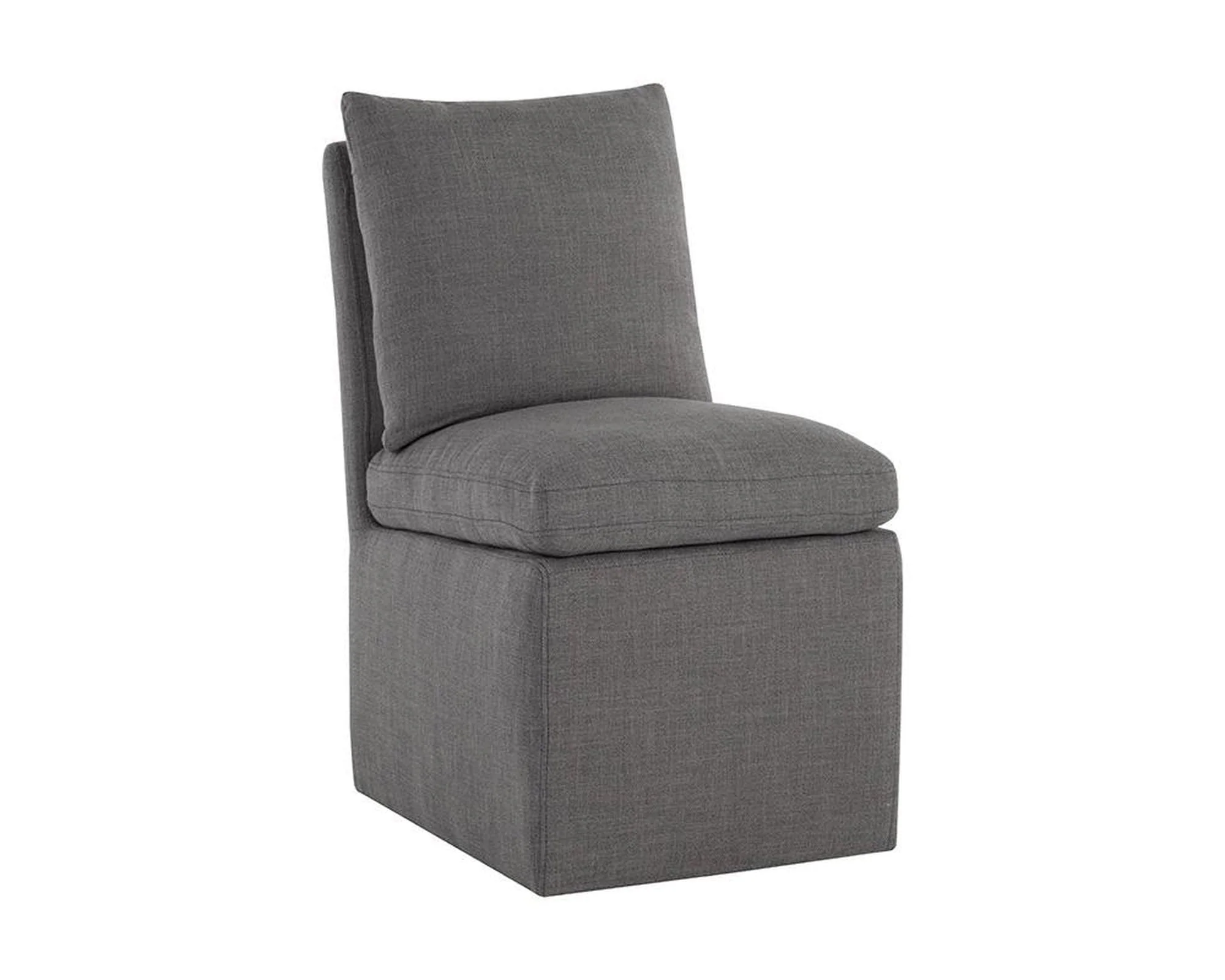 Sunpan Glenrose Wheeled Dining Chair - Image 8