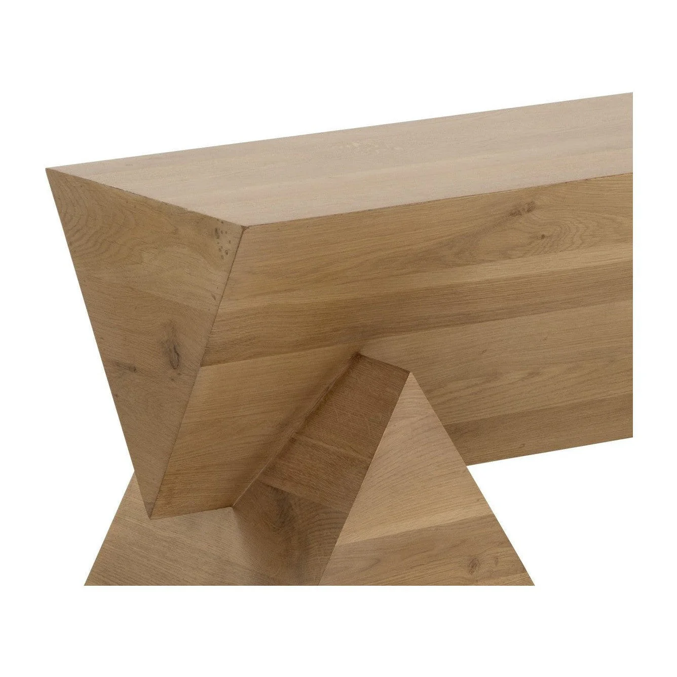 Sunpan Gregor Bench - Rustic Oak - Image 4