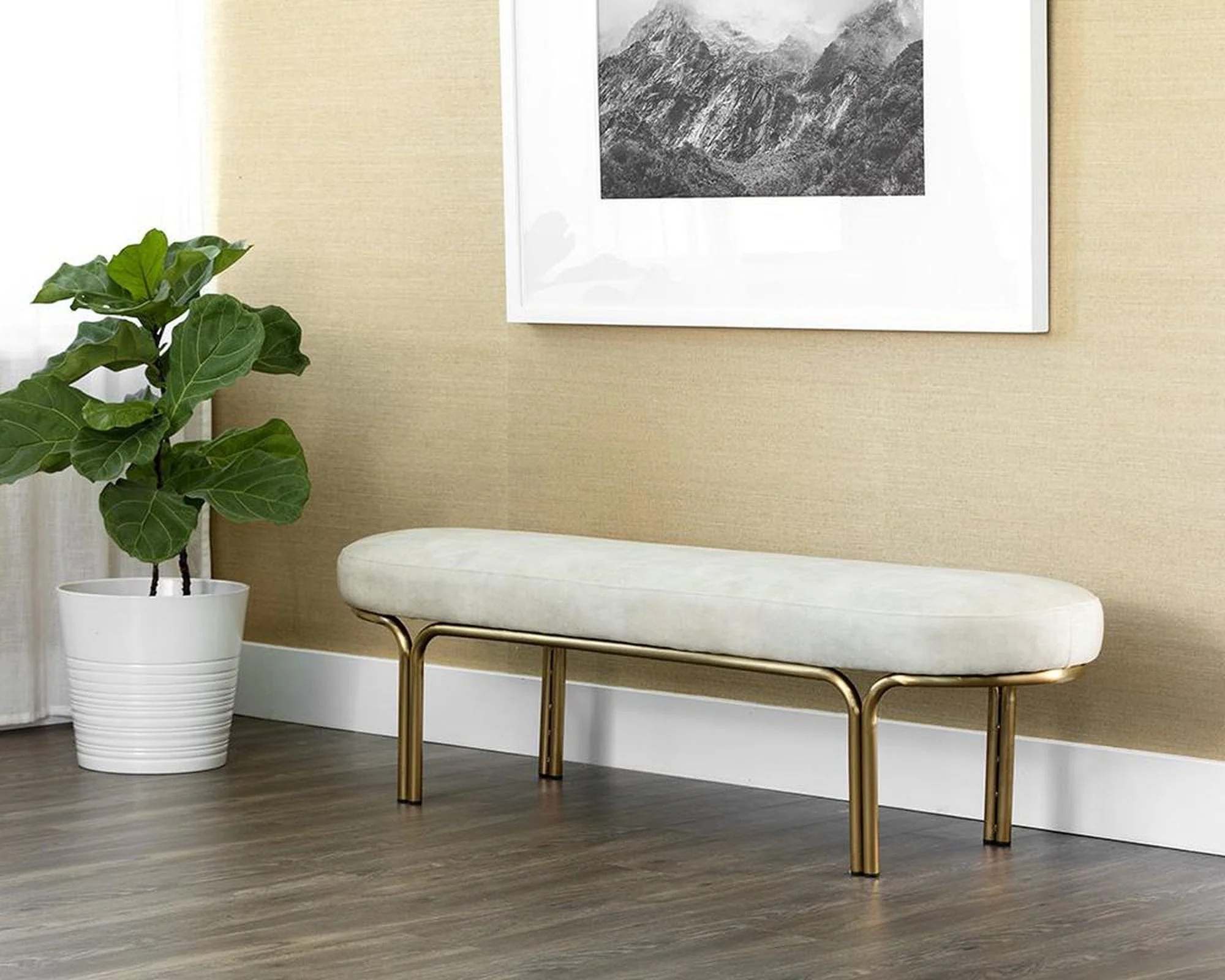 Sunpan Gwen Bench - Image 8
