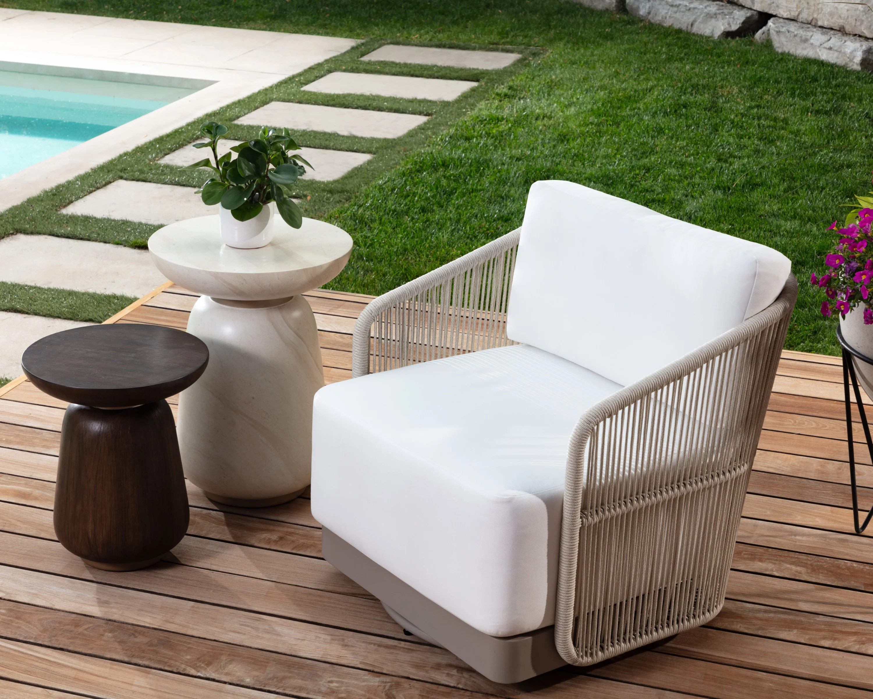Sunpan Hali End Table - Image 2