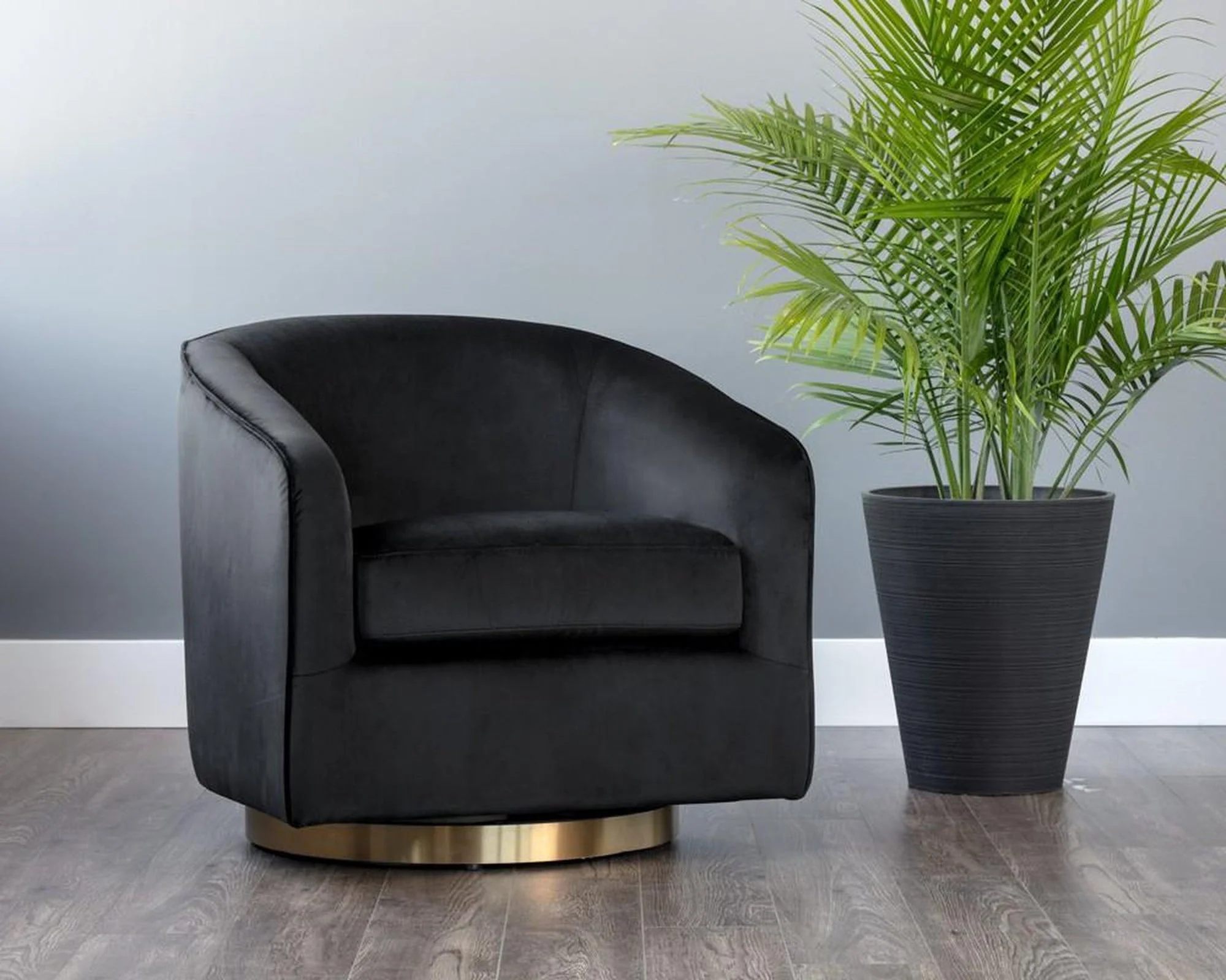 Sunpan Hazel Swivel Lounge Chair - Image 2