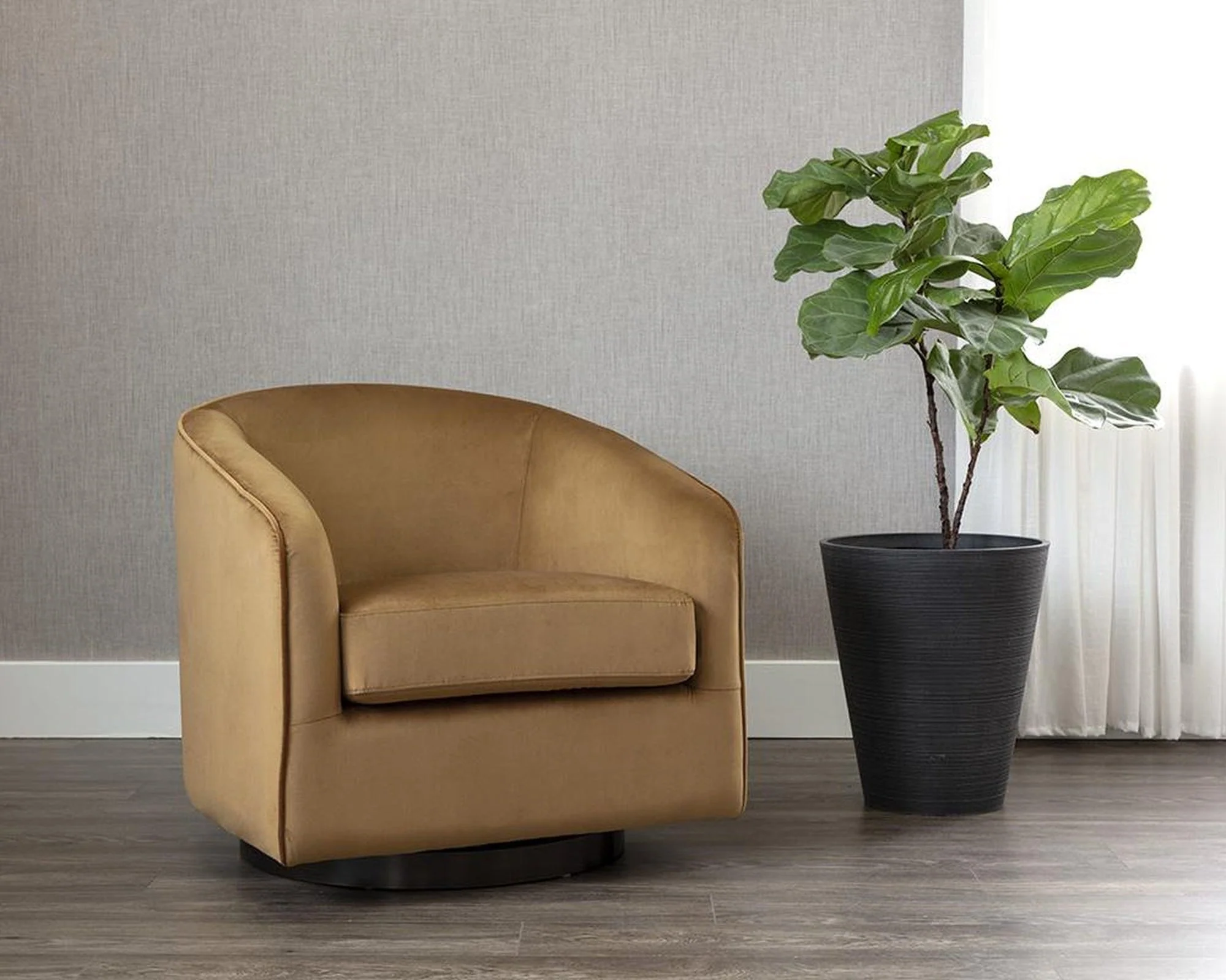 Sunpan Hazel Swivel Lounge Chair - Image 26