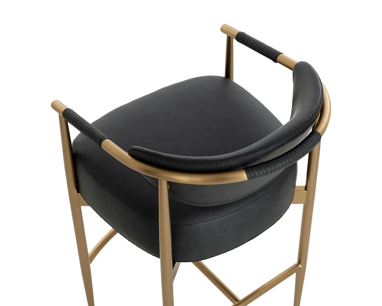 Sunpan Heloise Barstool - Bravo Black - Image 5
