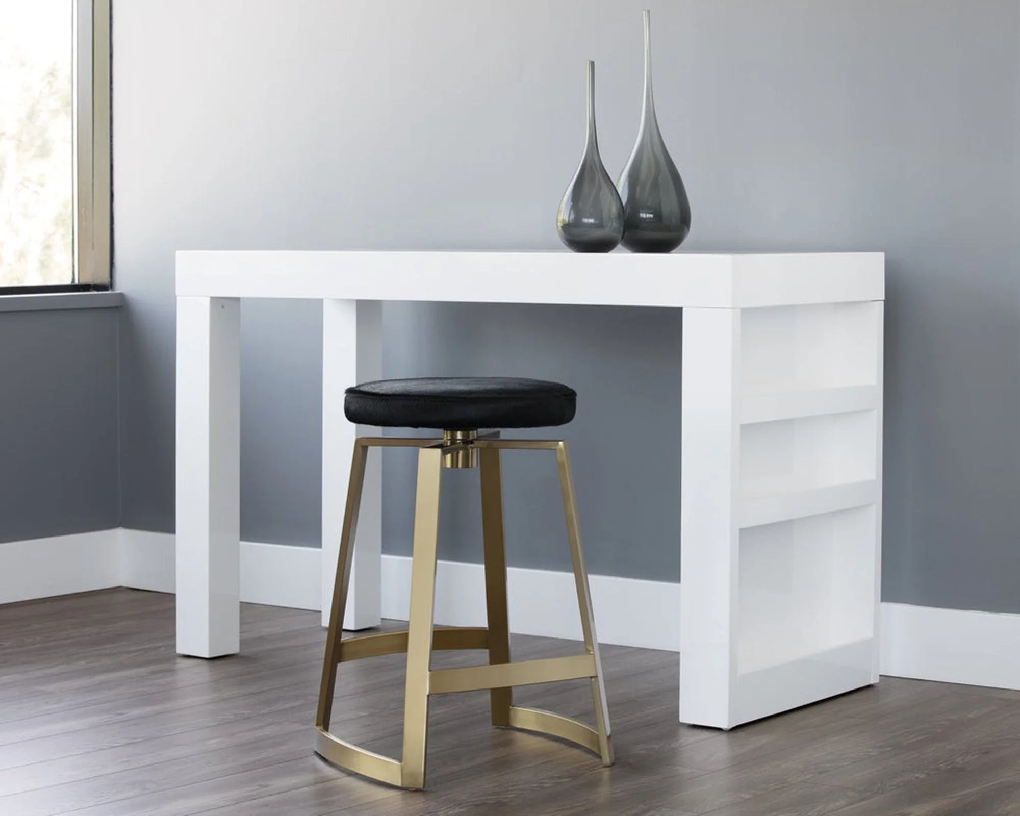 Sunpan Hendrix Swivel Counter Stool - Image 4