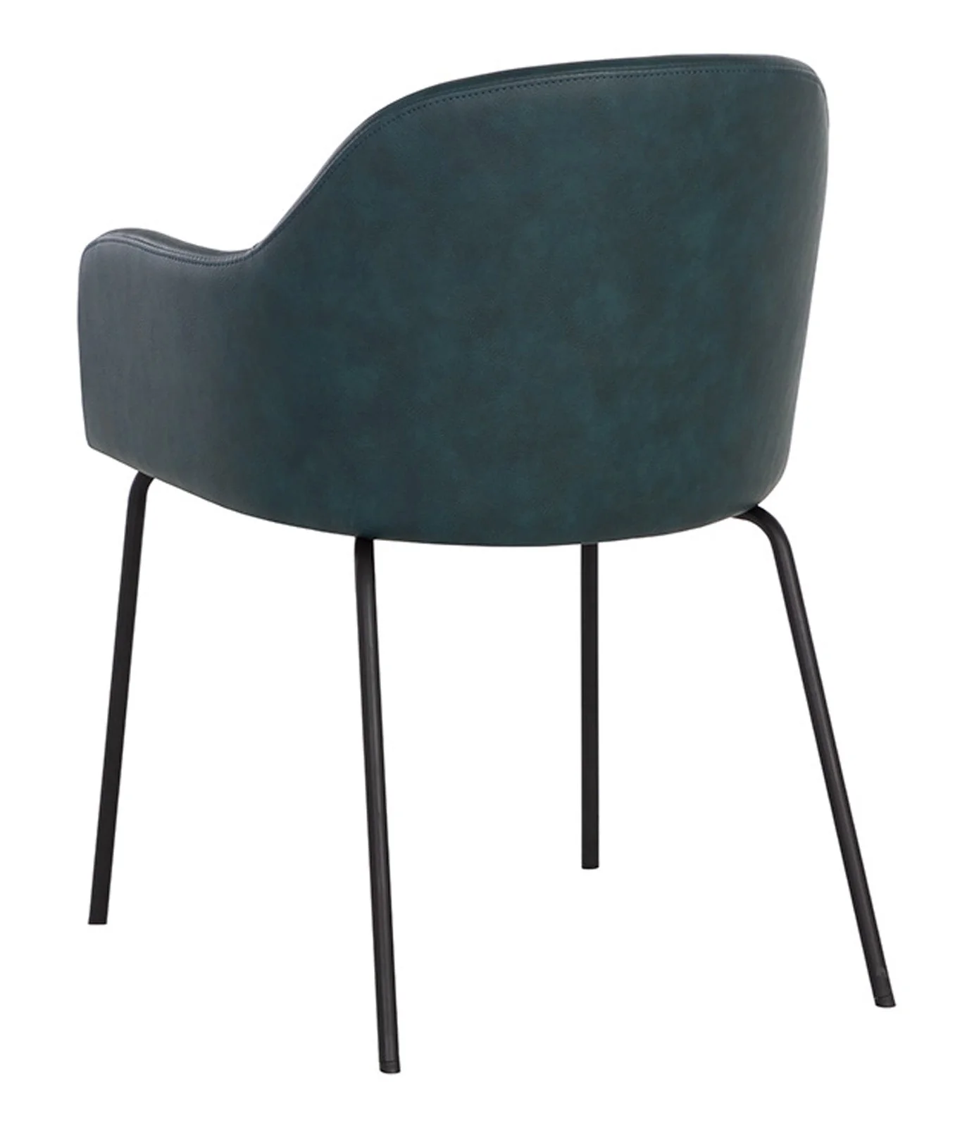 Sunpan Hensley Dining Armchair - Dark Teal - Image 5