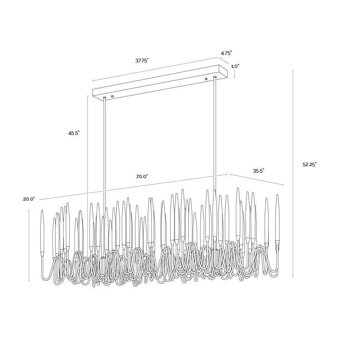 Sunpan Hestia Chandelier - Image 4