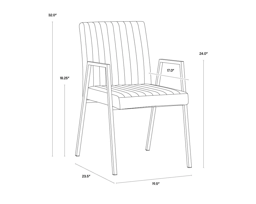 Sunpan Homer Armchair - Image 15