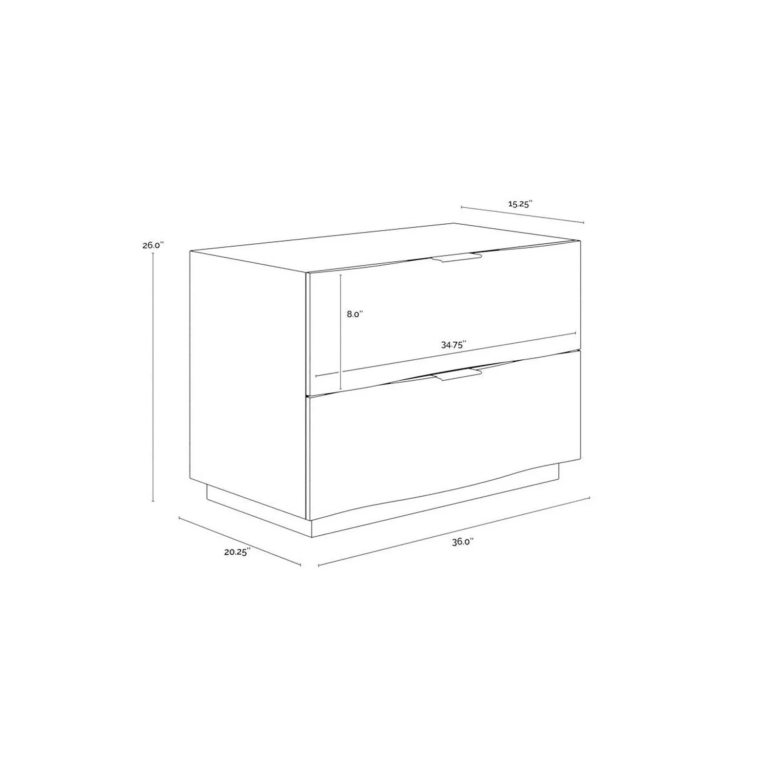 Sunpan Hoyos Nightstand - Image 9