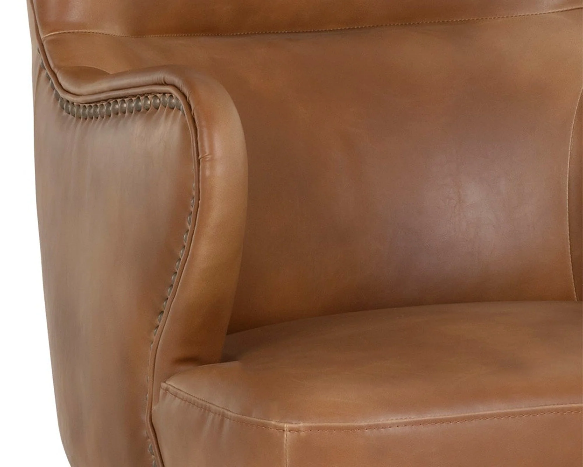 Sunpan Hubert Office Chair - Tobacco Tan - Image 5