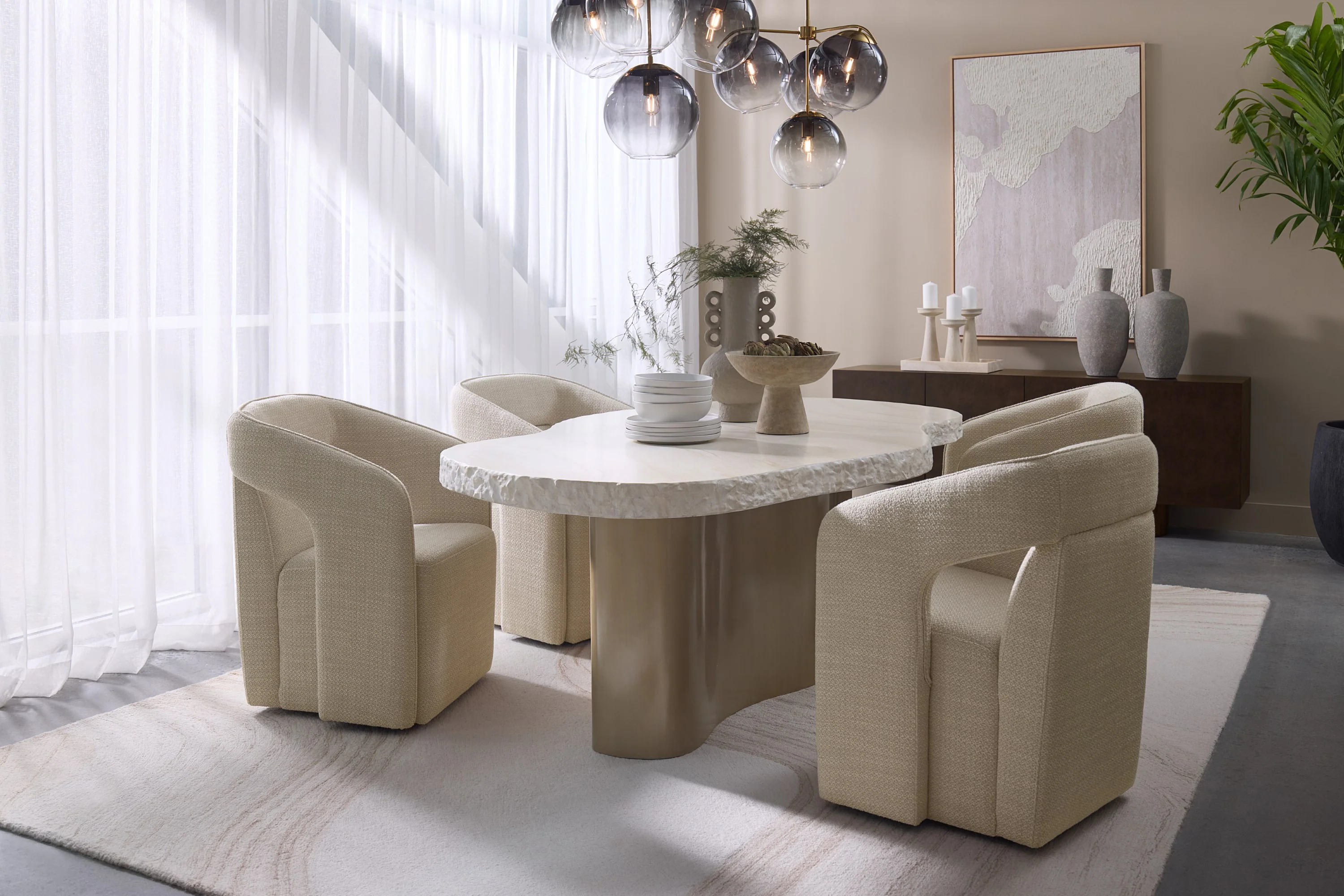 Sunpan Idris Dining Table - 86" - Image 2