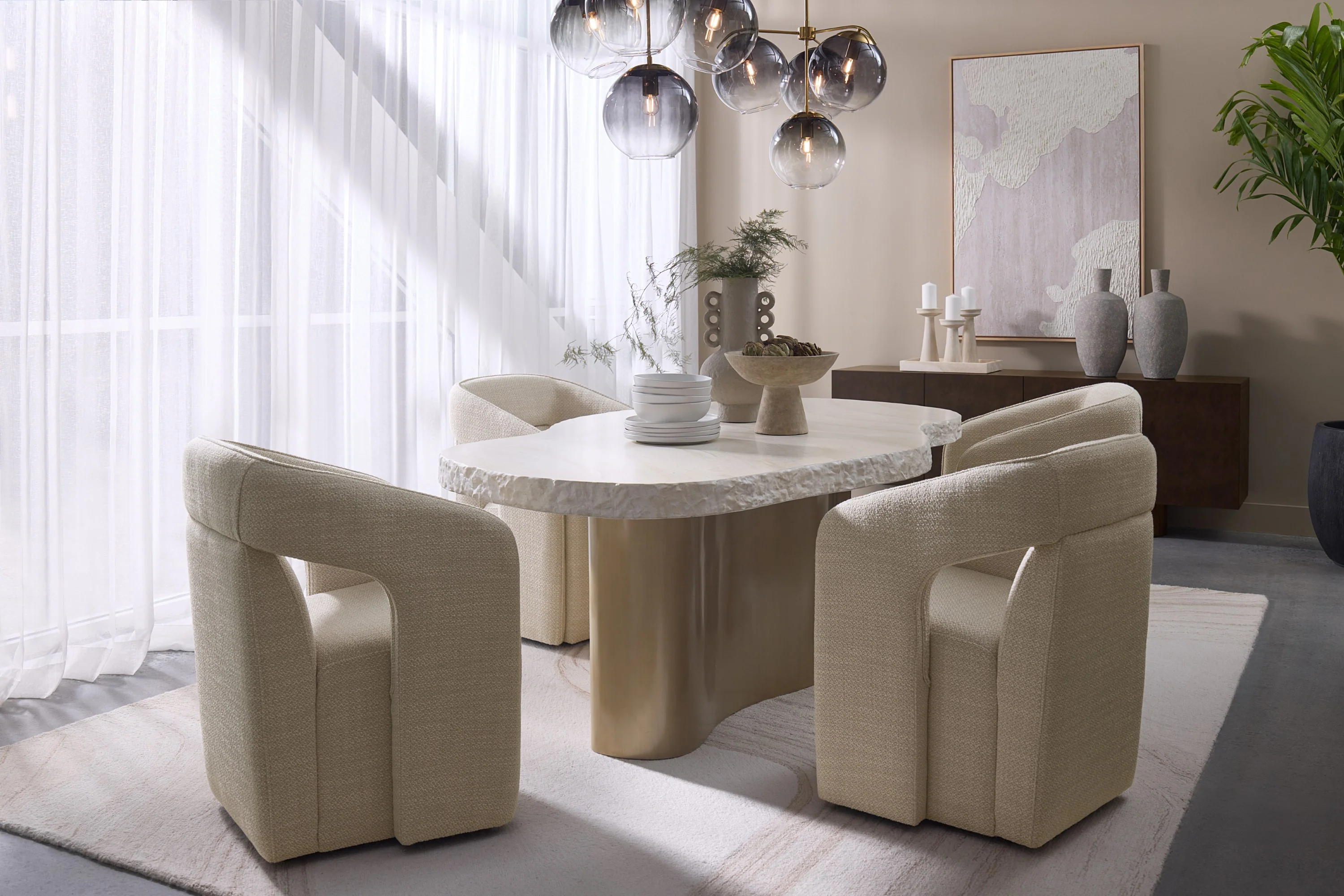 Sunpan Idris Dining Table - 86" - Image 3