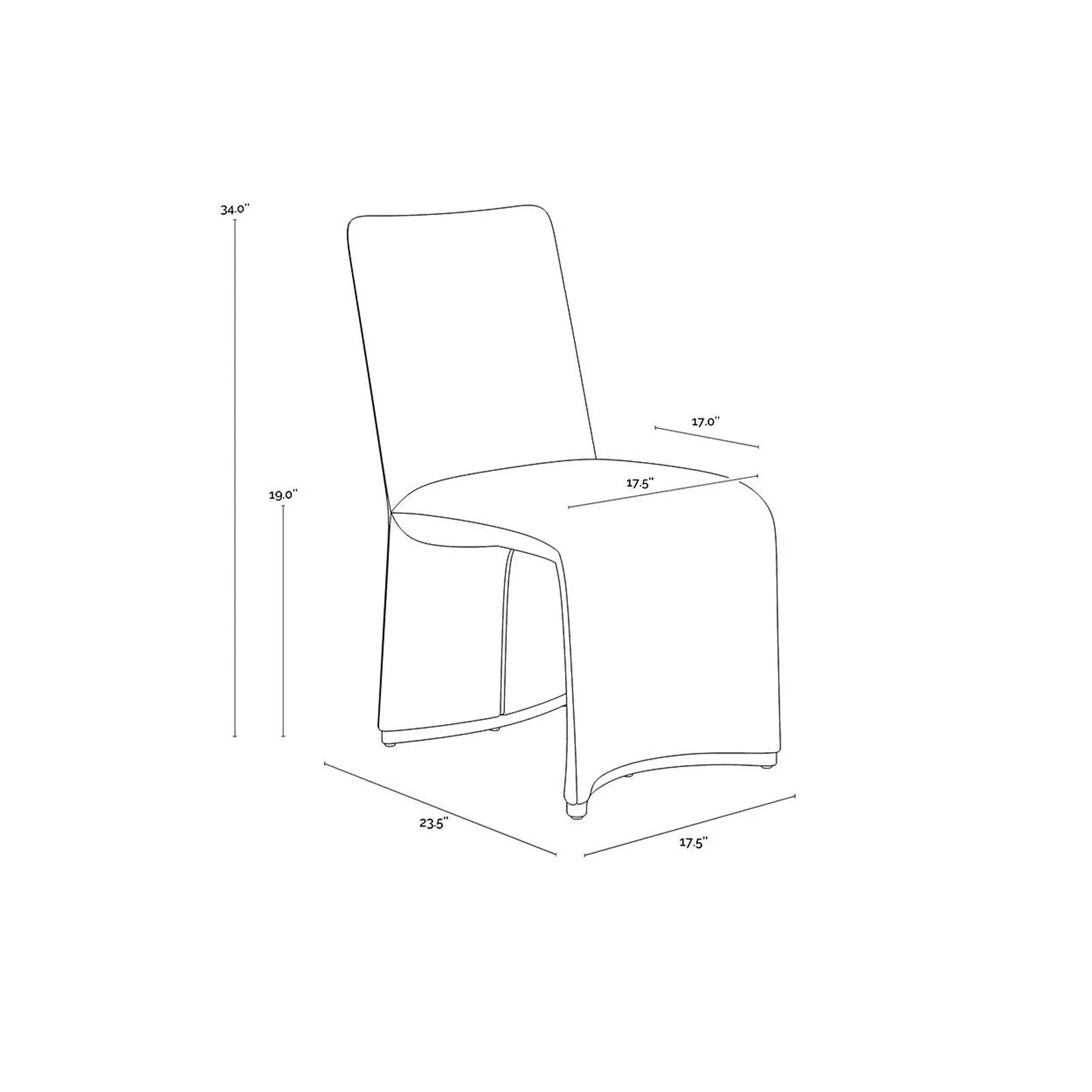 Sunpan Iluka Dining Chair - Set of 2 - Image 17