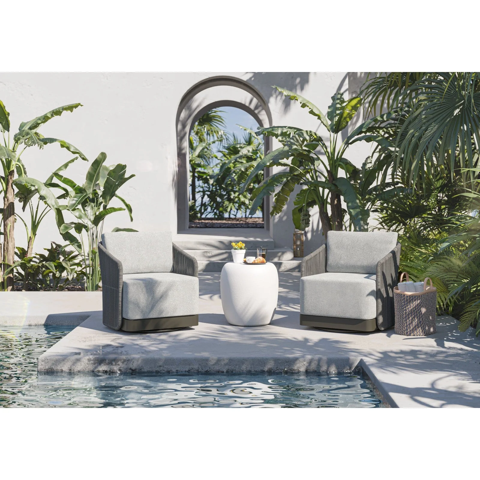 Sunpan Iolite End Table - Image 10