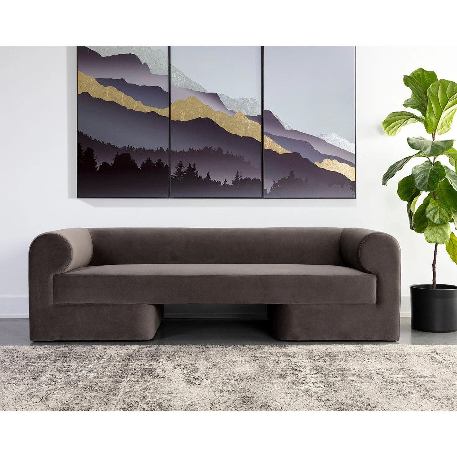 Sunpan Ionic Sofa - Image 2