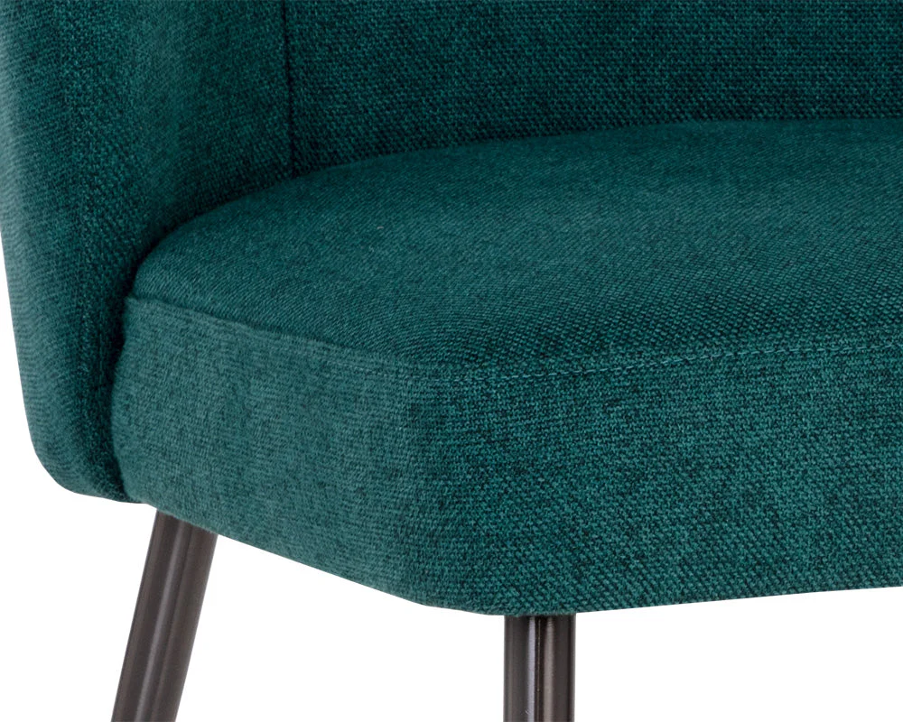 Sunpan Ivana Dining Chair - Soho Teal Clearance - Image 6