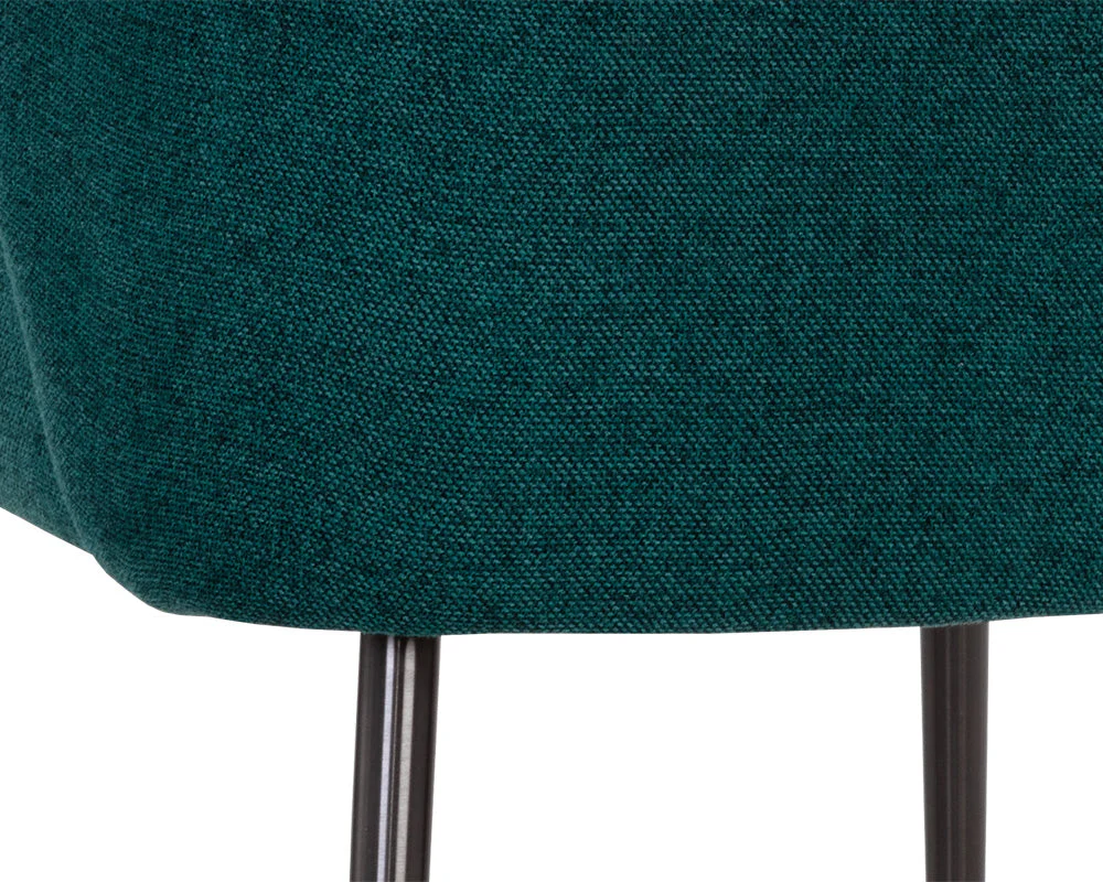 Sunpan Ivana Dining Chair - Soho Teal Clearance - Image 8