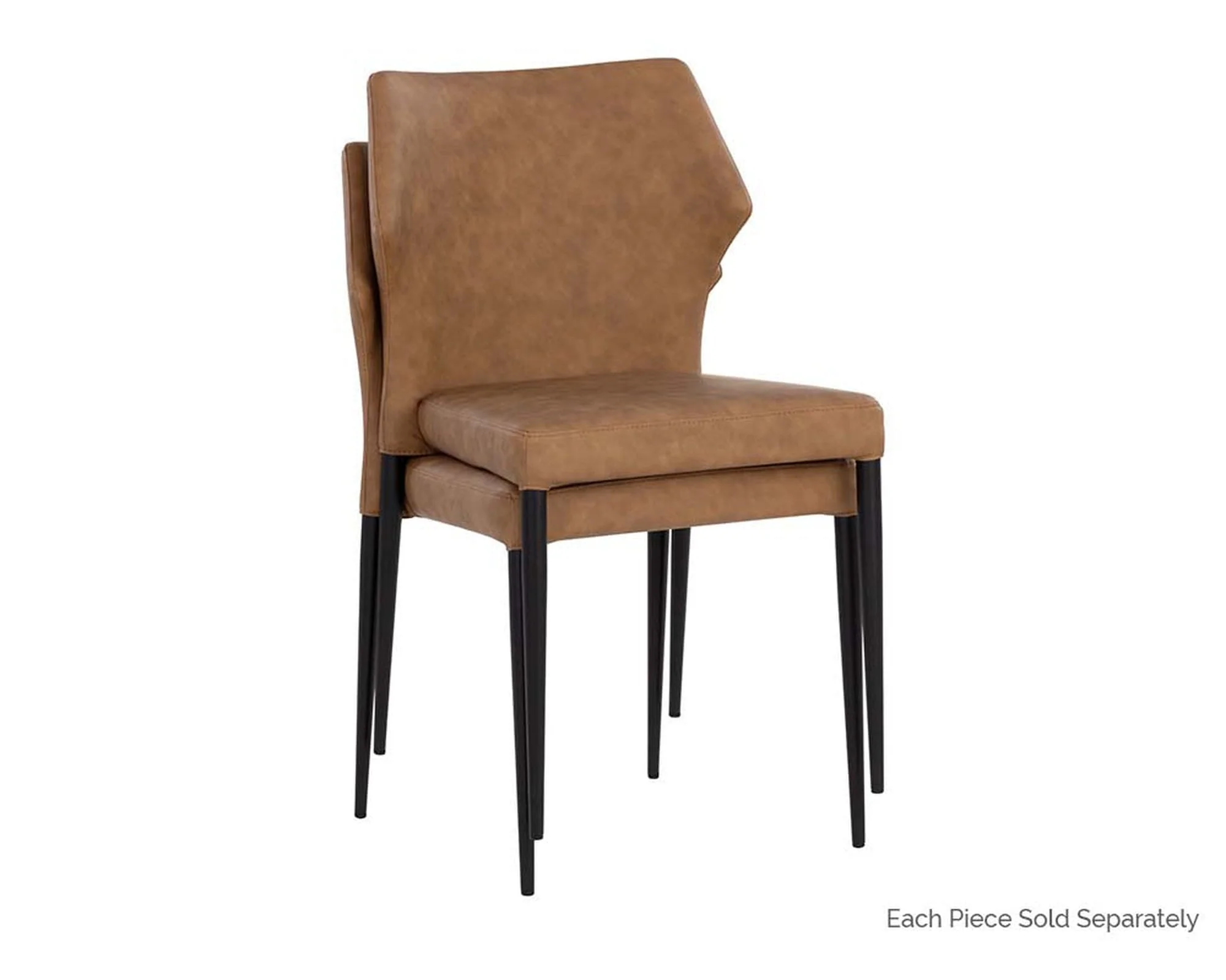 Sunpan James Stackable Dining Chair - Set of 2 - Image 4