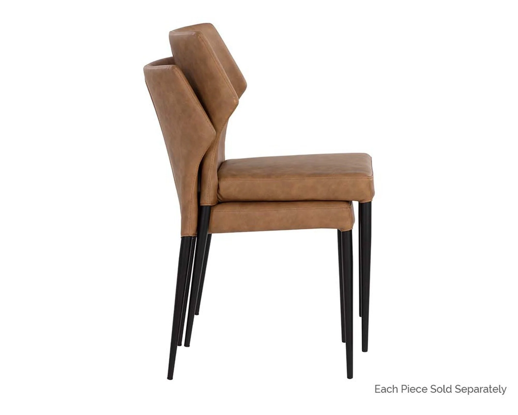 Sunpan James Stackable Dining Chair - Set of 2 - Image 5