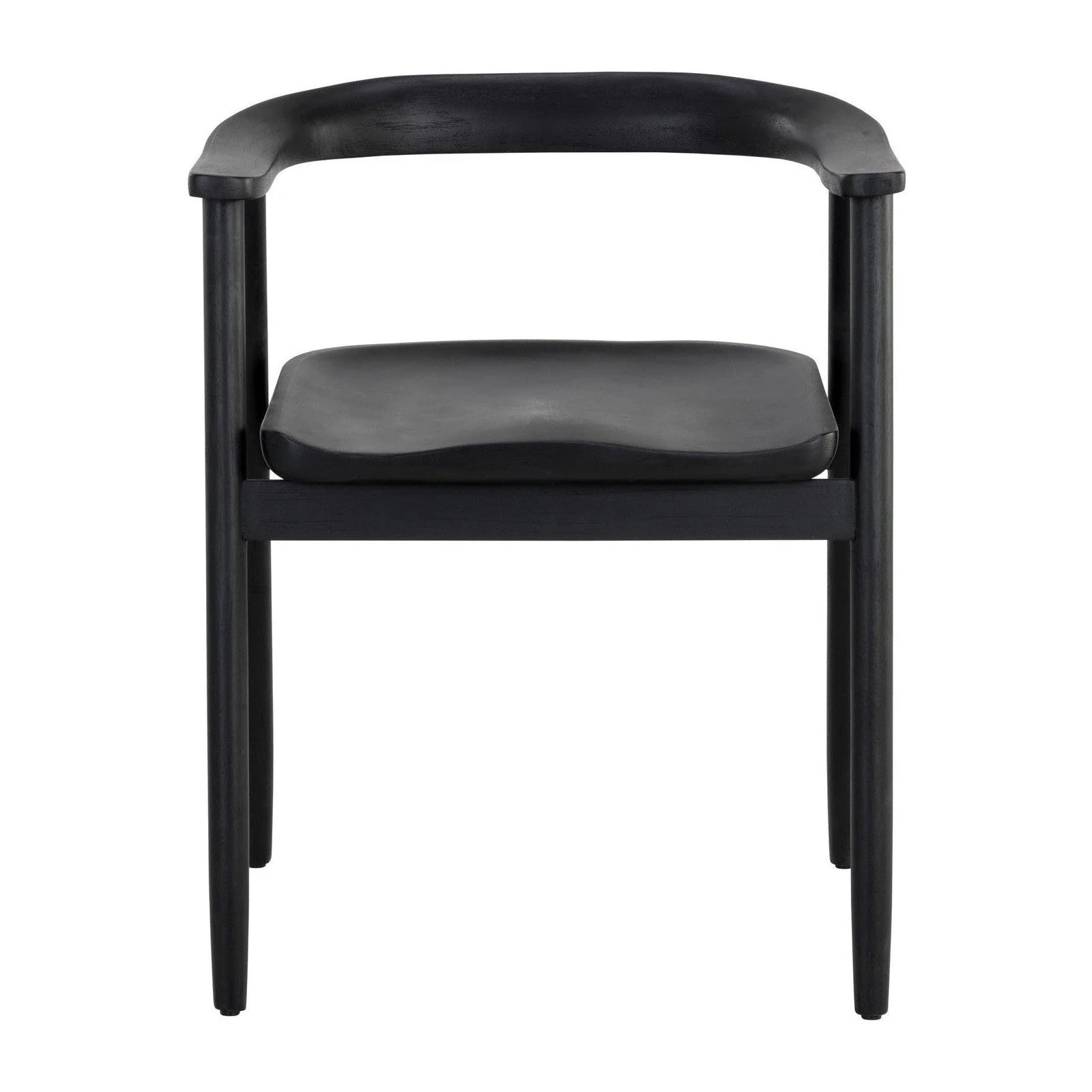 Sunpan Jeremy Dining Armchair - Black - Image 2