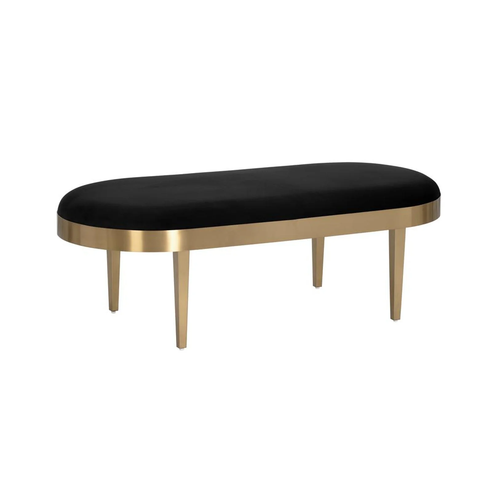 Sunpan Jolie Bench - Black Sky