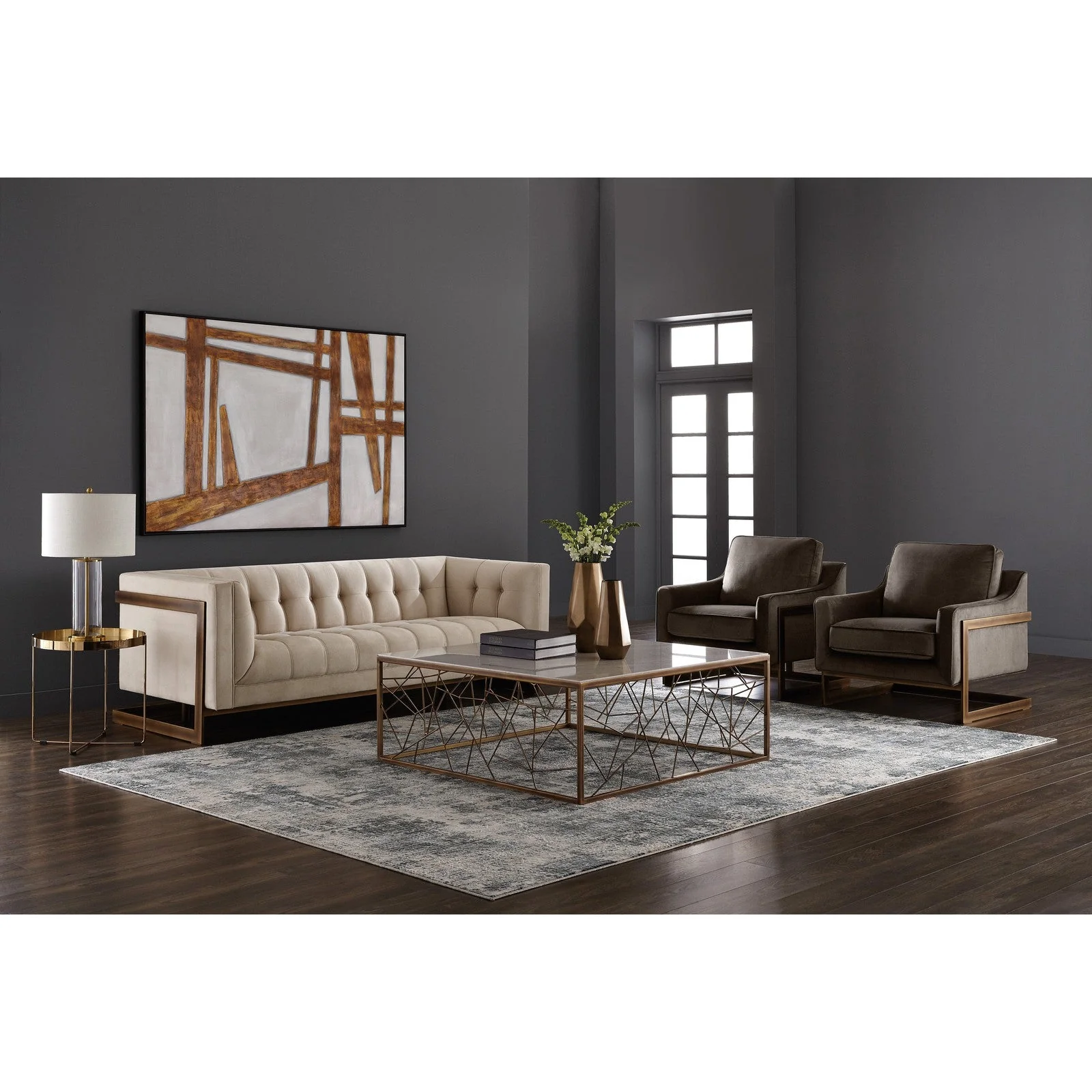 Sunpan Kalmin Lounge Chair Clearance - Image 3